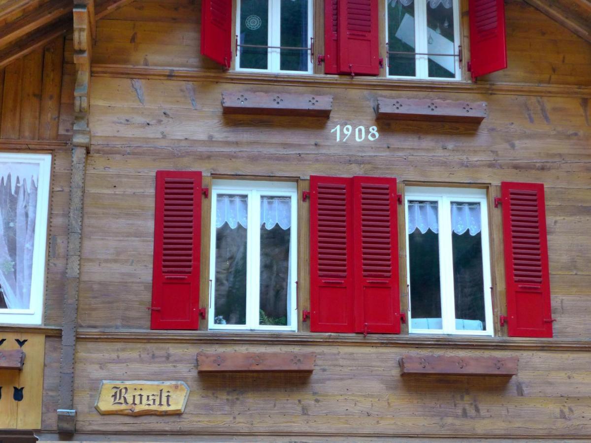 Apartment Roesli By Interhome Stechelberg Exterior photo